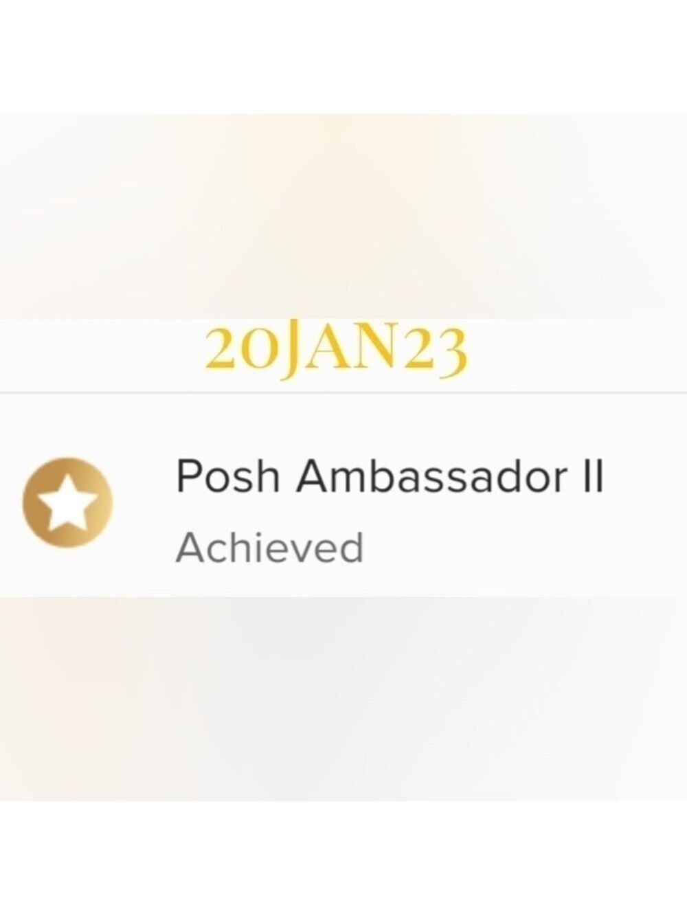 AMBASSADOR II!   Achieved!